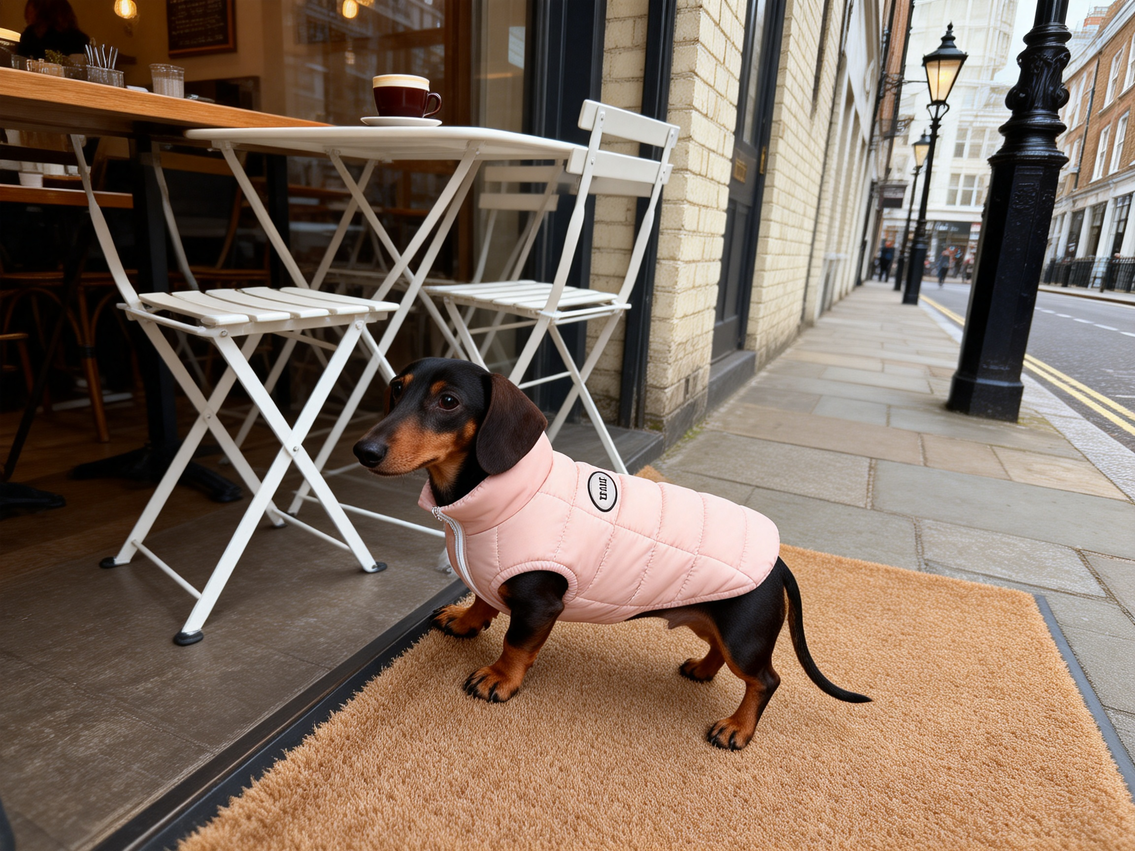 Lightweight Puffer Dog Jacket