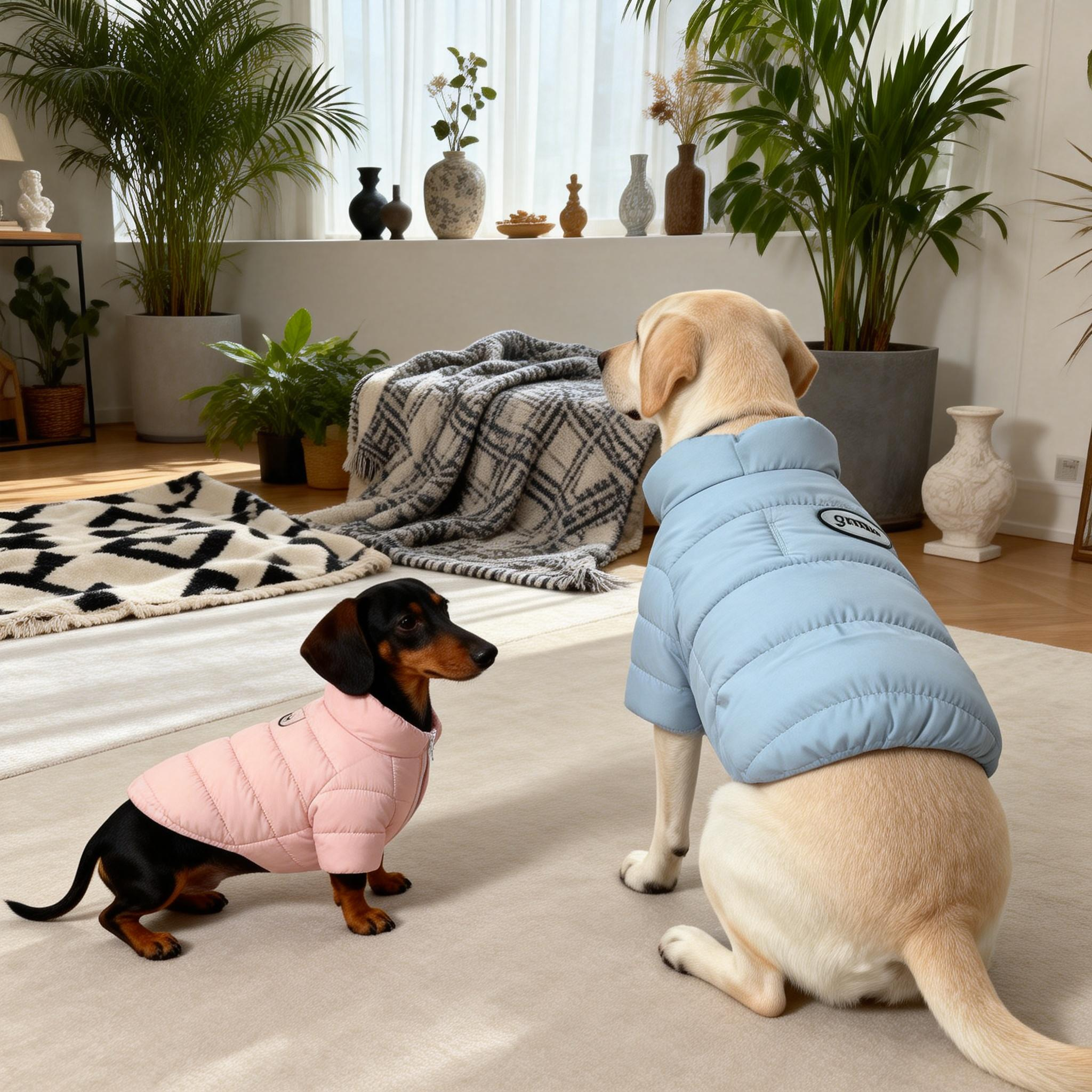 Lightweight Puffer Dog Jacket